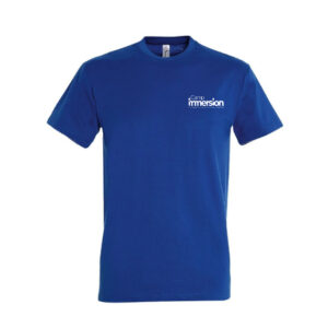 T-Shirt Camp immersion (Bleu)
